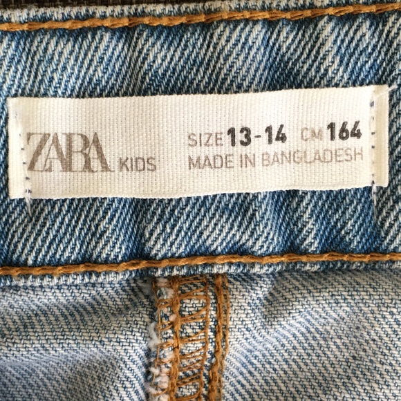 NWOT Zara Denim Skirt - Picture 6 of 9